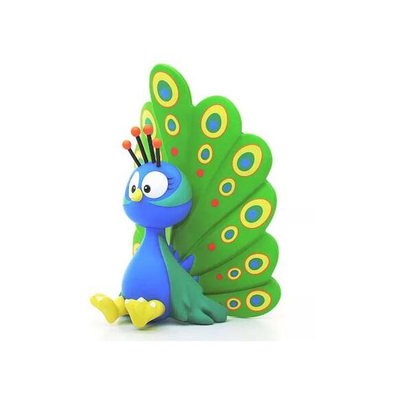VeeFriends Collectible 6" Vinyl Practical Peacock Figurine - Picture 2 of 2